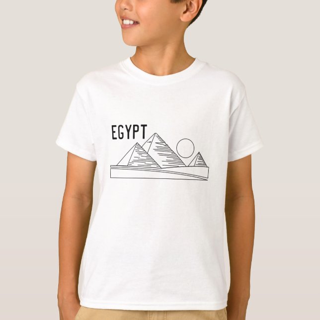 Egypt Pyramids T-Shirt (Front)