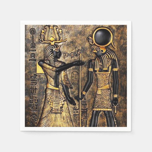 Egypt Ra the Sun King Paper Napkins (Front)