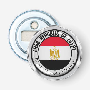 Egypt  Round Emblem Bottle Opener