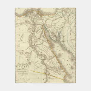 Egypt, Saudi Petree Fleece Blanket