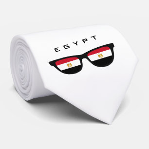 Egypt Shades custom text & colour tie
