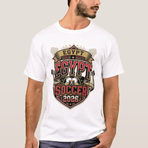 Egypt Soccer 2026 Soccer Bold Country Typography G T-Shirt