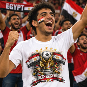 Egypt Soccer Fan Egyptian Football World Cup T-Shirt