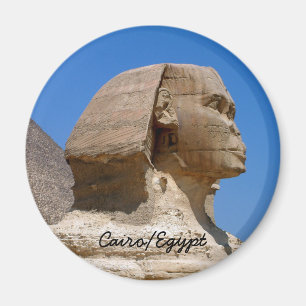 Egypt, Sphinx, Ancient Cairo II (Magnet) Magnet