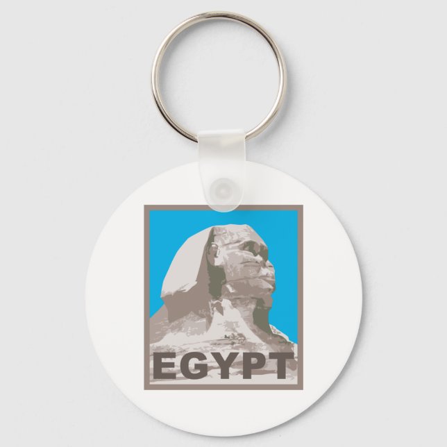 Egypt Sphinx Key Ring (Front)
