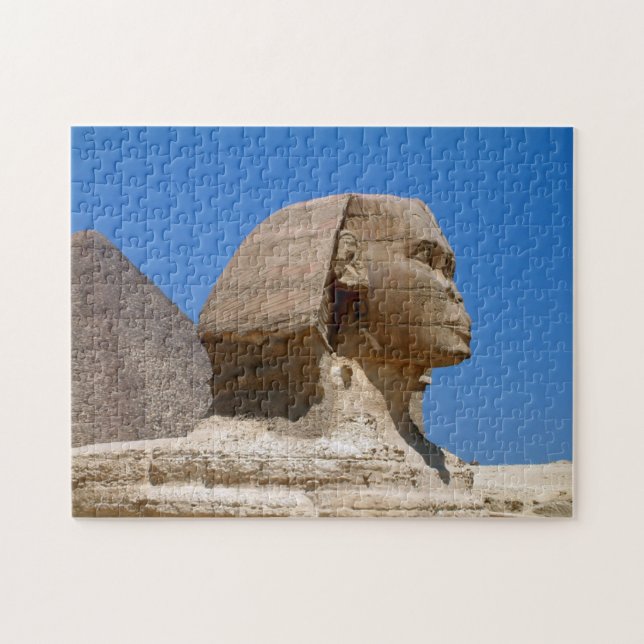 Egypt, Sphinx & Pyramids - Ancient Cairo (Unesco) Jigsaw Puzzle (Horizontal)