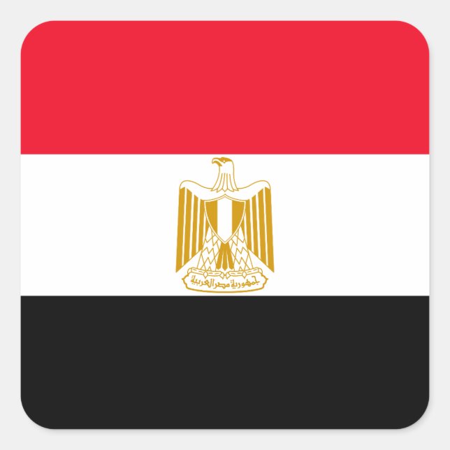 Egypt Square Sticker (Front)