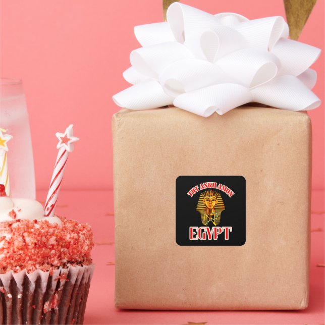 EGYPT SQUARE STICKER (Party)