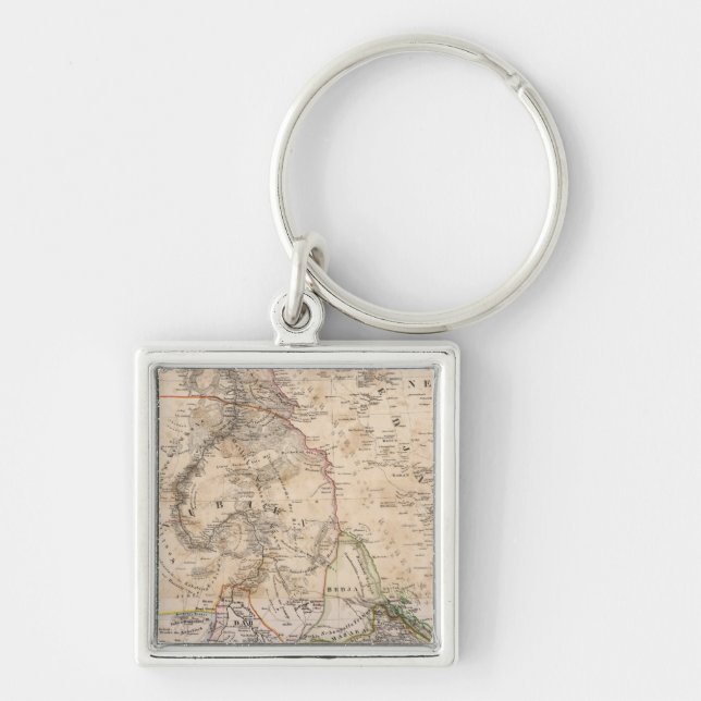Egypt, Sudan, Africa Key Ring (Front)