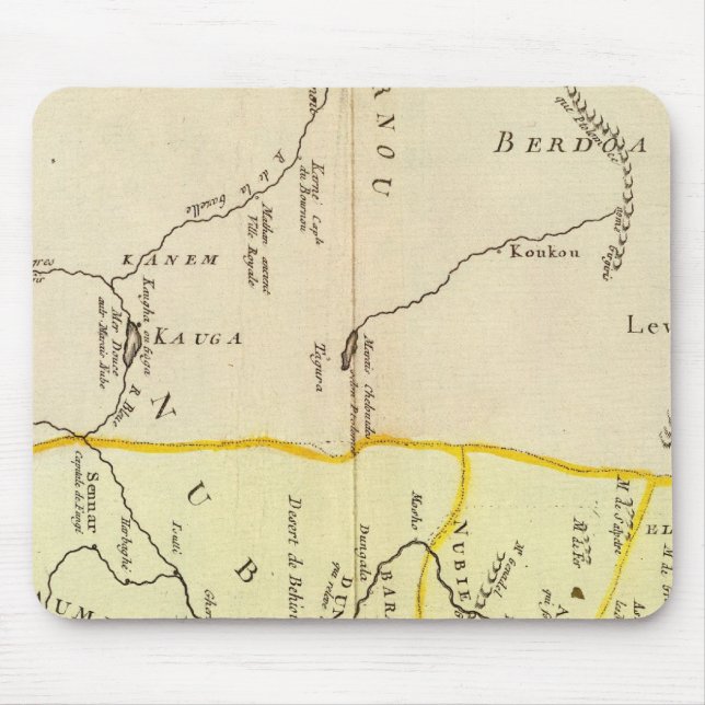 Egypt, Sudan Mouse Pad (Front)