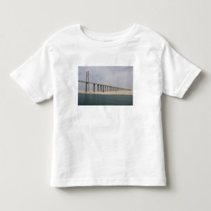 Egypt, Suez Canal. Bridge of Peace aka Peace Toddler T-Shirt