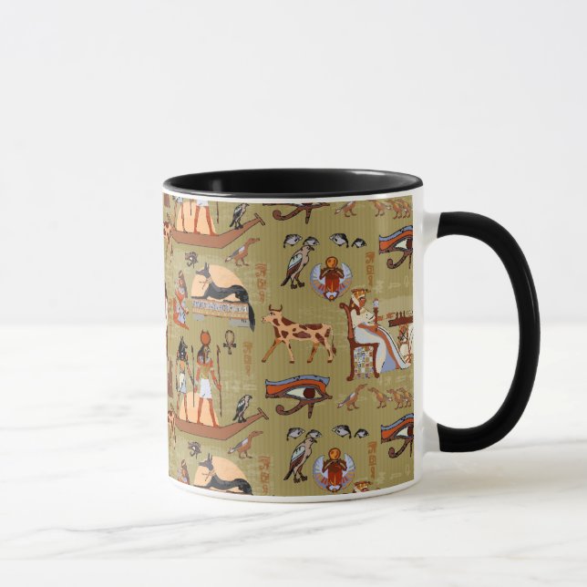 Egypt | Symbols Pattern Mug (Right)