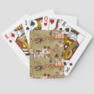Egypt   Symbols Pattern Playing Cards