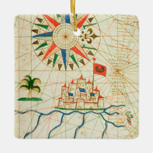 Egypt, the River Nile and Cairo Ceramic Ornament
