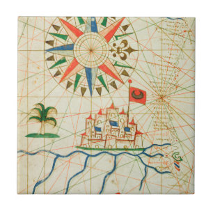 Egypt, the River Nile and Cairo Ceramic Tile