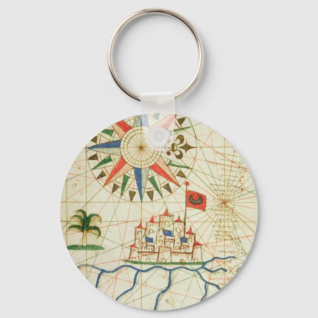 Egypt, the River Nile and Cairo Key Ring (Front)