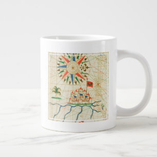 Egypt, the River Nile and Cairo Large Coffee Mug
