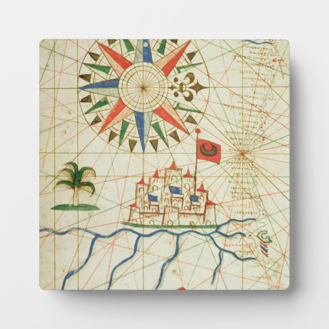 Egypt, the River Nile and Cairo Plaque (Front)