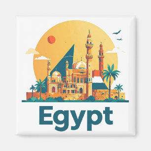 Egypt Travel Keepsake For Curious Global Explorers Magnet