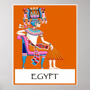 Egypt travel poster