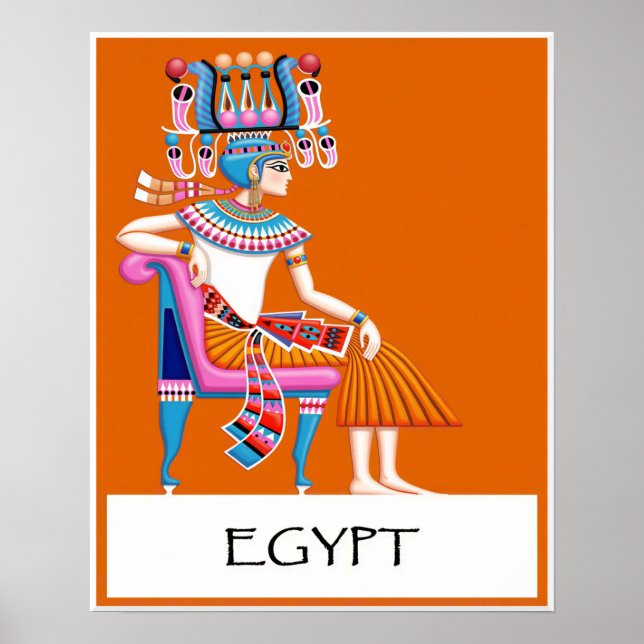 Egypt travel poster (Front)
