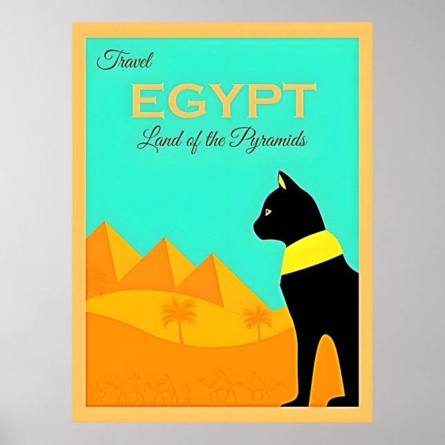 Egypt Travel Poster (Front)