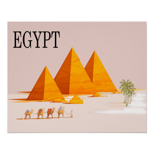Egypt Travel Poster (Front)
