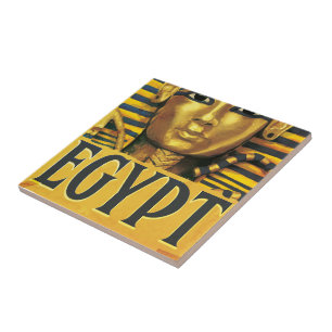 Egypt -Tutankhamun Ceramic Tile
