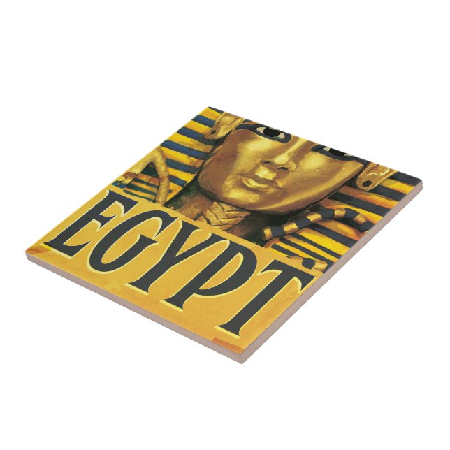 Egypt -Tutankhamun Ceramic Tile (Side)