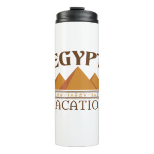 Egypt Vacation Egyptian Tourist Travel Thermal Tumbler