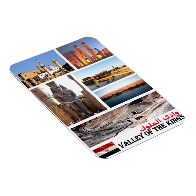 Egypt - Valley of the King - Mosaic - Magnet (Right Side)