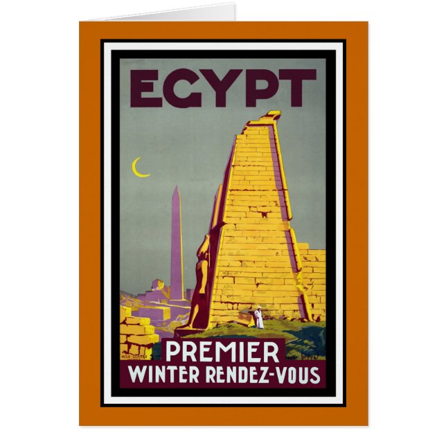 Egypt Vintage Travel (Front)
