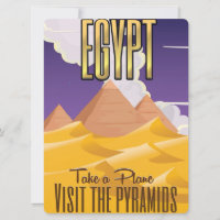 Egypt - Visit the Pyramids vacation poster
