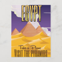 Egypt - Visit the Pyramids vacation poster