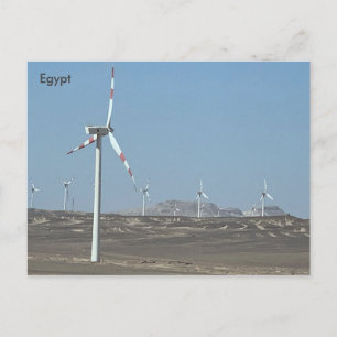 Egypt Wind Farm, Egypt Postcard