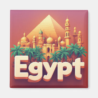 Egypt World Traveller Magnet