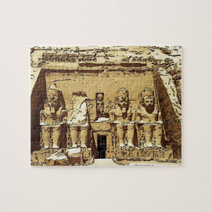 Egyptian Abu Simbel temples Jigsaw Puzzle