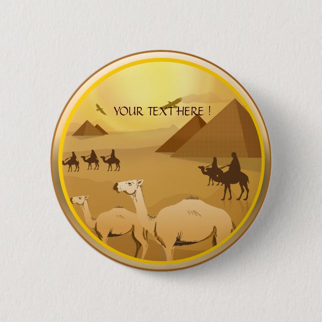 Egyptian Adventure Button (Front)