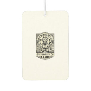 Egyptian Ancient Cat Funny Cat Graphic - Egyptian Car Air Freshener