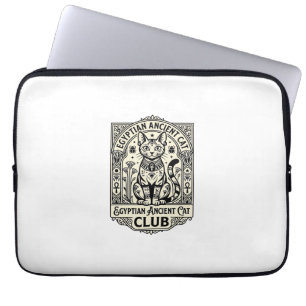 Egyptian Ancient Cat Funny Cat Graphic - Egyptian Laptop Sleeve