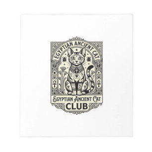 Egyptian Ancient Cat Funny Cat Graphic - Egyptian  Notepad