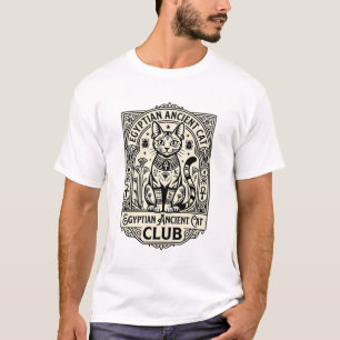 Egyptian Ancient Cat Funny Cat Graphic - Egyptian T-Shirt