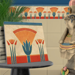 Egyptian Art Deco Border  Ceramic Tile