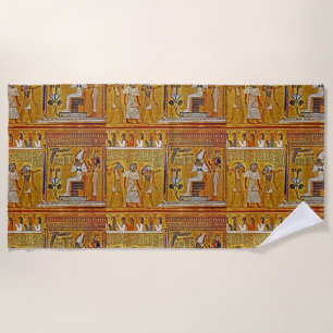 Egyptian Art Egypt Beach Towel
