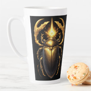 Egyptian art latte mug