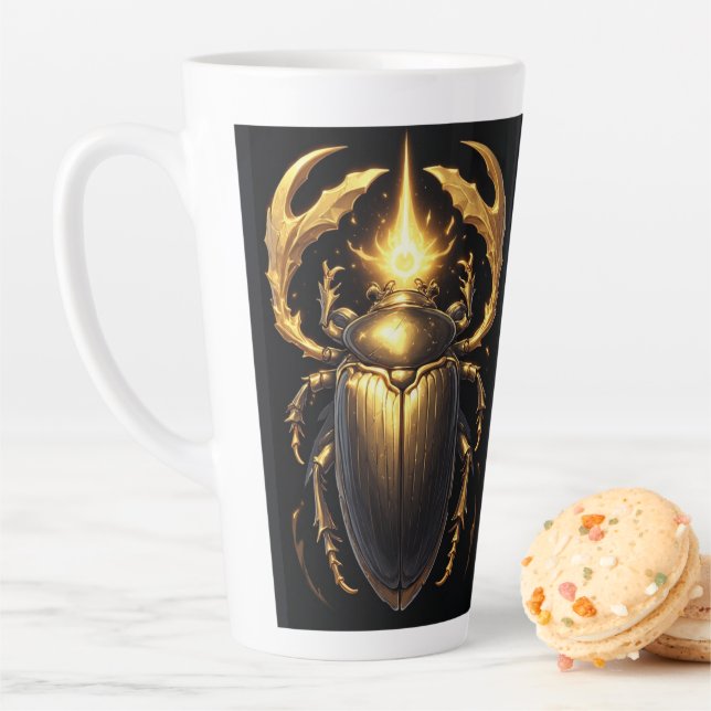 Egyptian art  latte mug (In Situ)