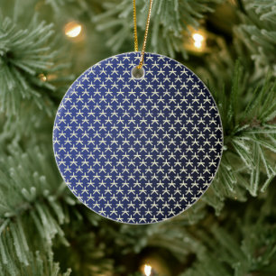  Egyptian Art Reimagined Ceramic Ornament