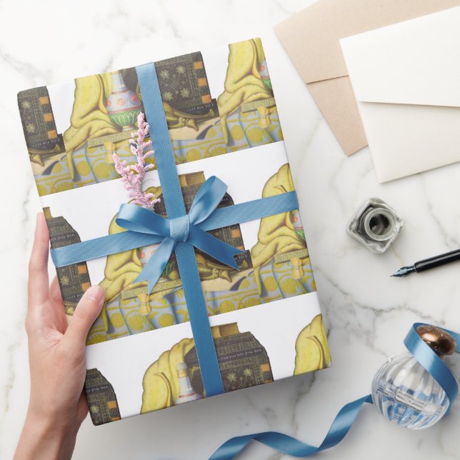 Egyptian Artefacts: Secrets of the Pharaohs Wrapping Paper (Gifting)