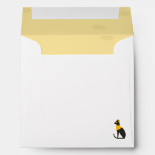 Egyptian Baby Shower Invitation Envelope