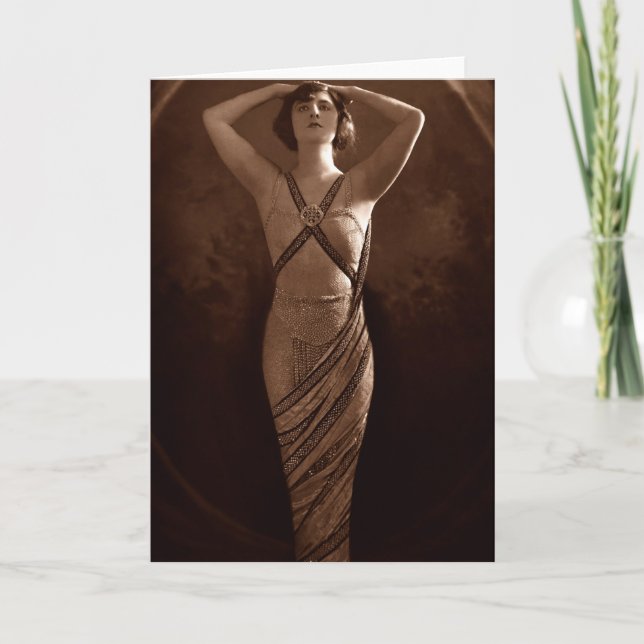 Egyptian Beauty Card (Front)